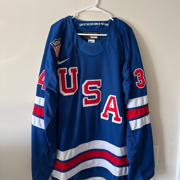 Nike Other - Nike Blue USA Men's Jersey